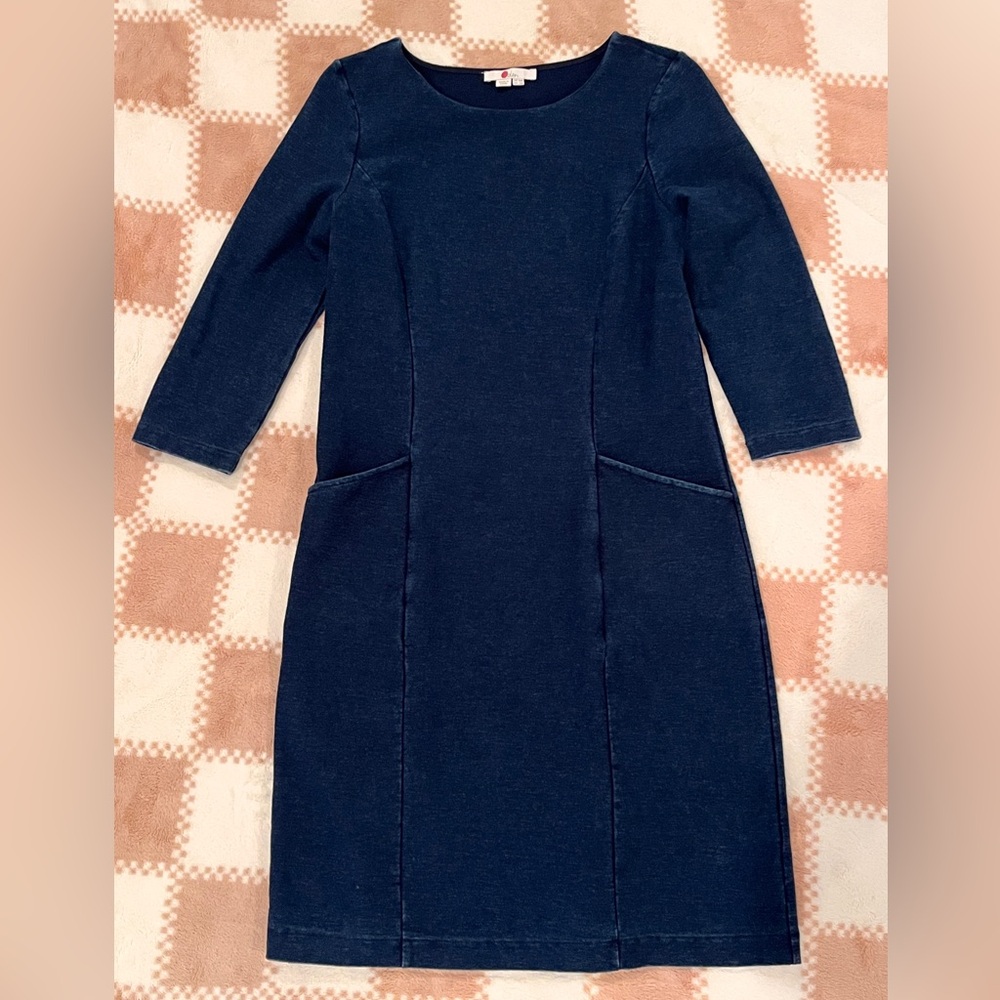 Dark Blue Shift dress